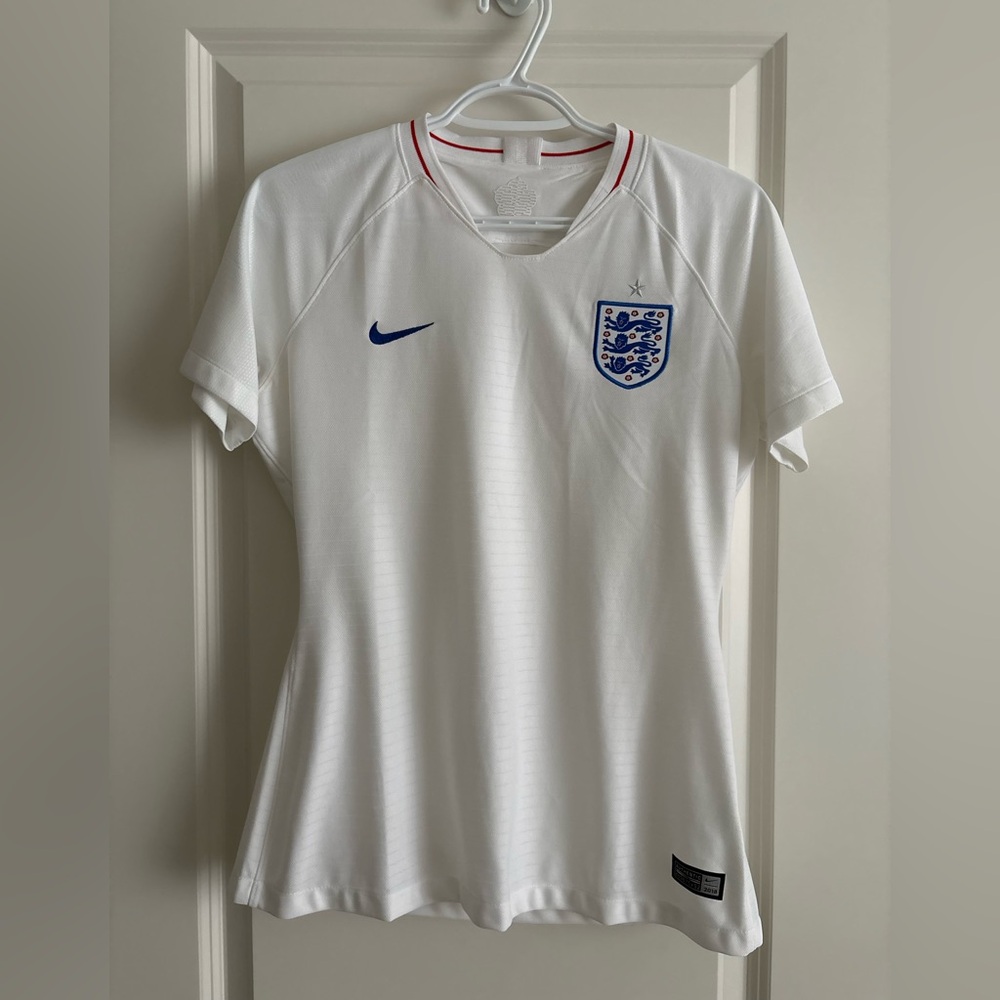 Women’s Nike Dri-Fit White England Football Jersey